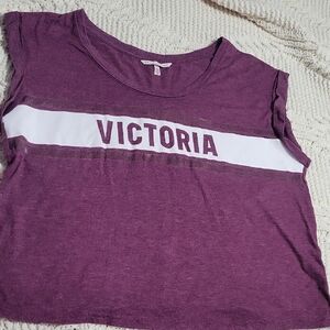 Victoria's Secret Purple Sleeveless Tee